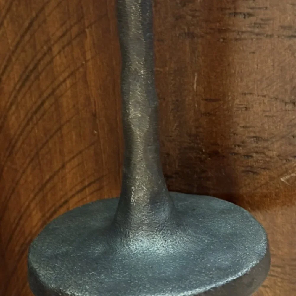 12” Pottery Barn Petaluma Pillar Candle Holder | Medium Bronze | Holds 4